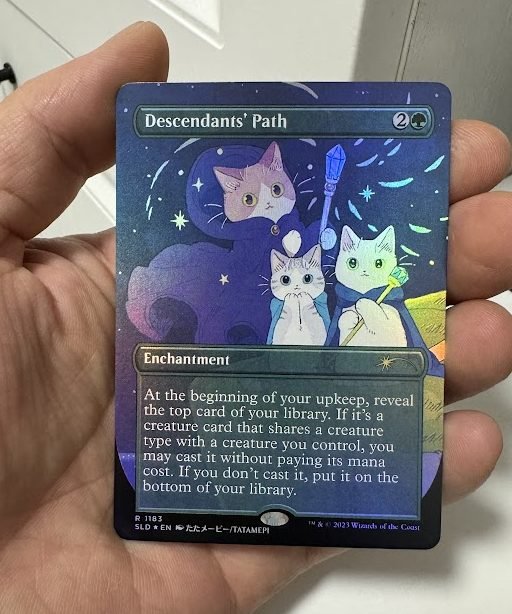 0-9-e1763972837857.jpg Descendants' Path SLD foil MTG Proxy Cards - Image 1