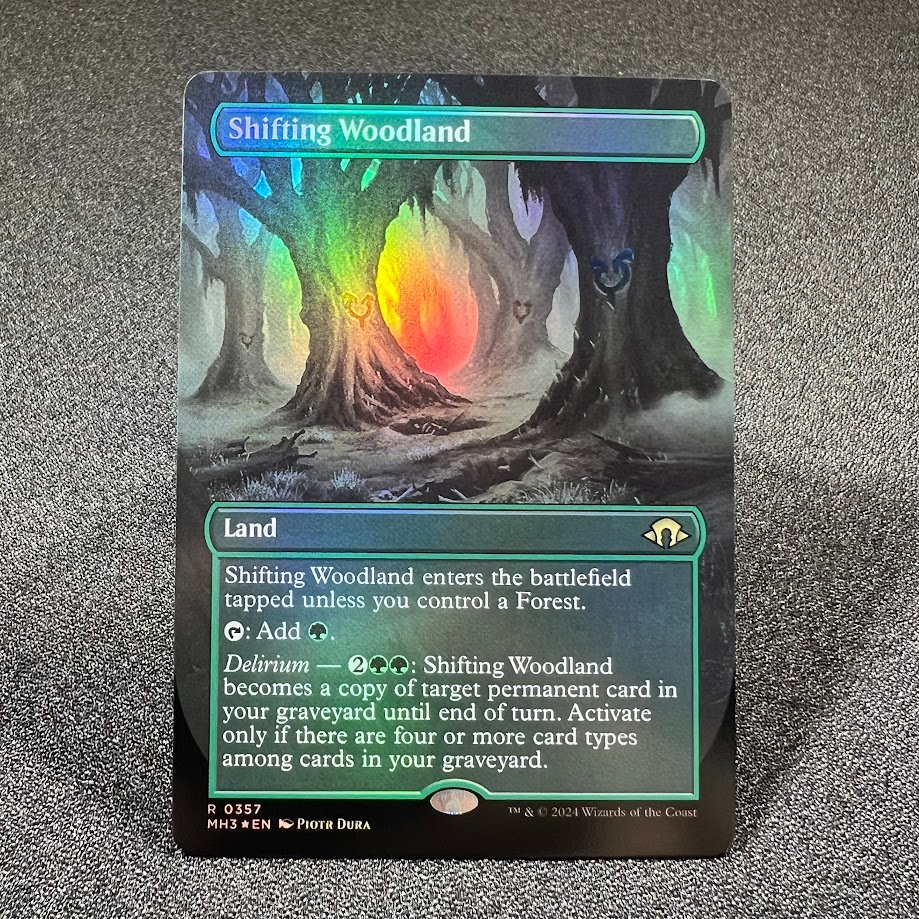 1-116.jpg Shifting Woodland 357 foil MTG Proxy Cards - Image 1