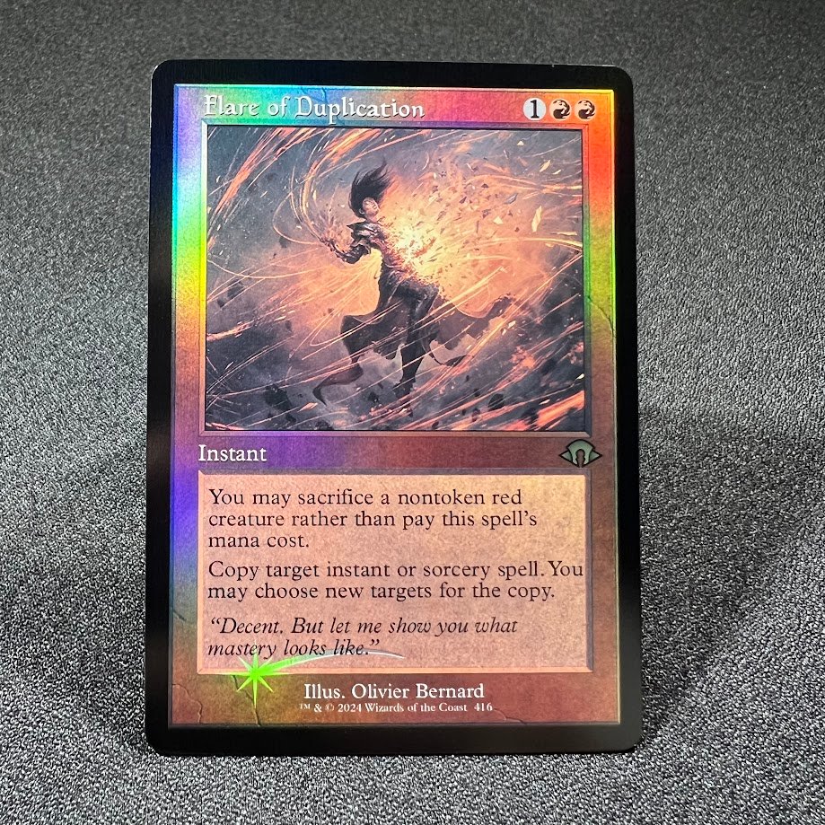 1-118.jpg Flare of Duplication #416 foil MTG Proxy Cards - Image 1