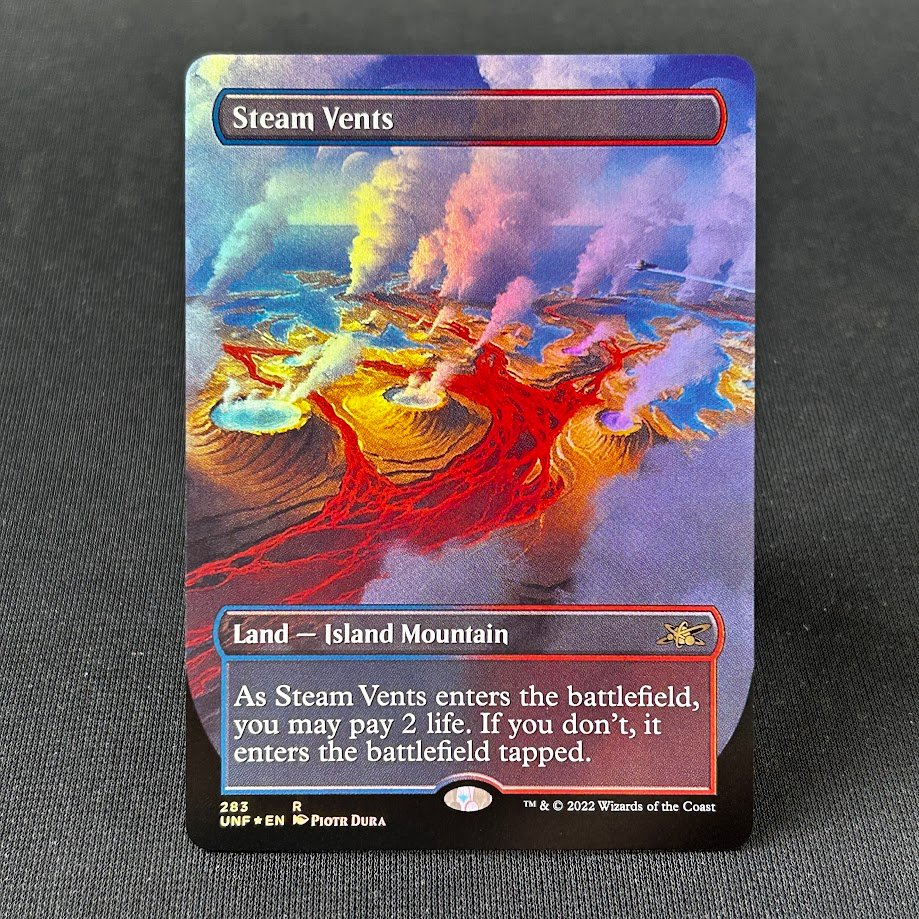 1-123-1.jpg Steam Vents UNF #283 Foil MTG Proxy Cards - Image 1