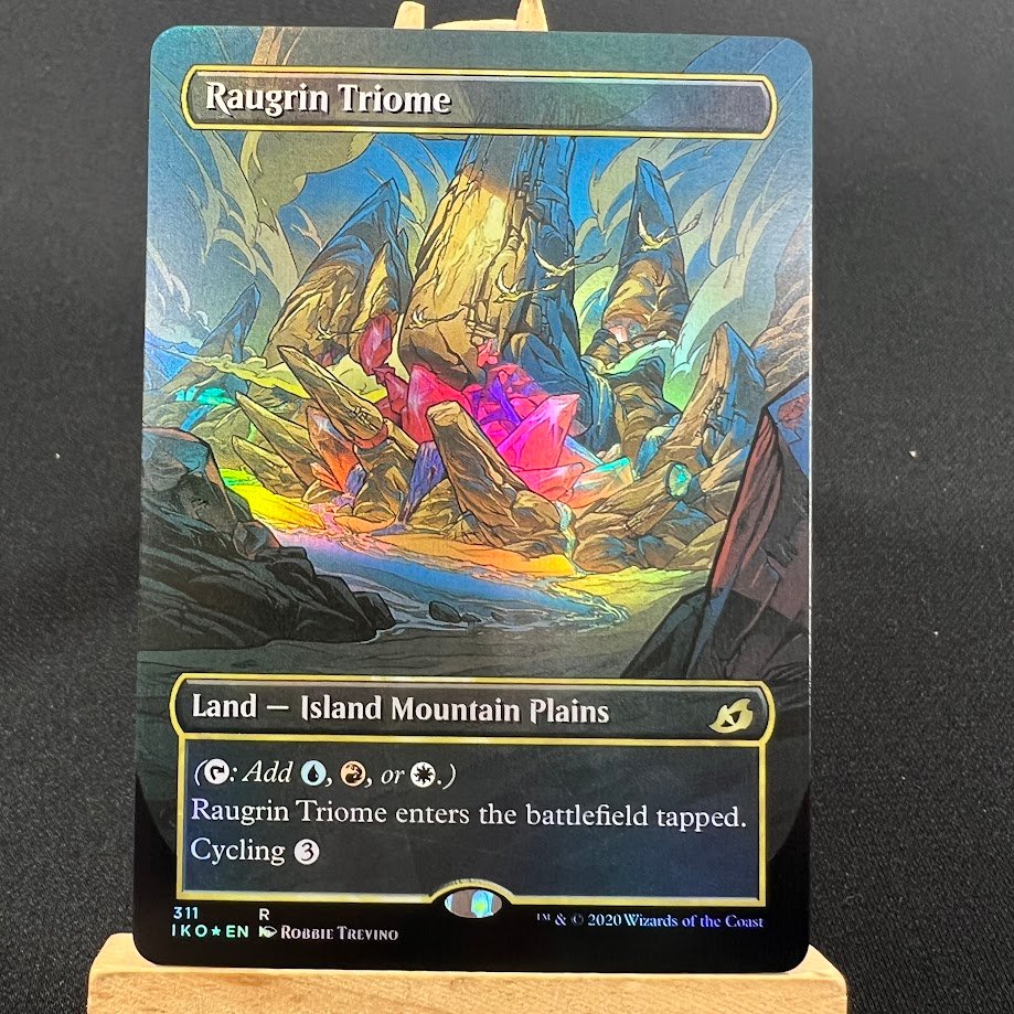 1-137.jpg Raugrin Triome Alternate Art Foil MTG Proxy Cards - Image 1