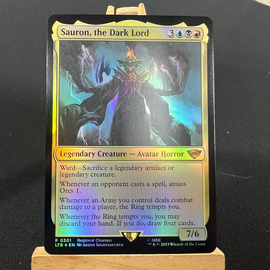 1-138.jpg Sauron, The Dark Lord 301 foil MTG Proxy Cards - Image 1