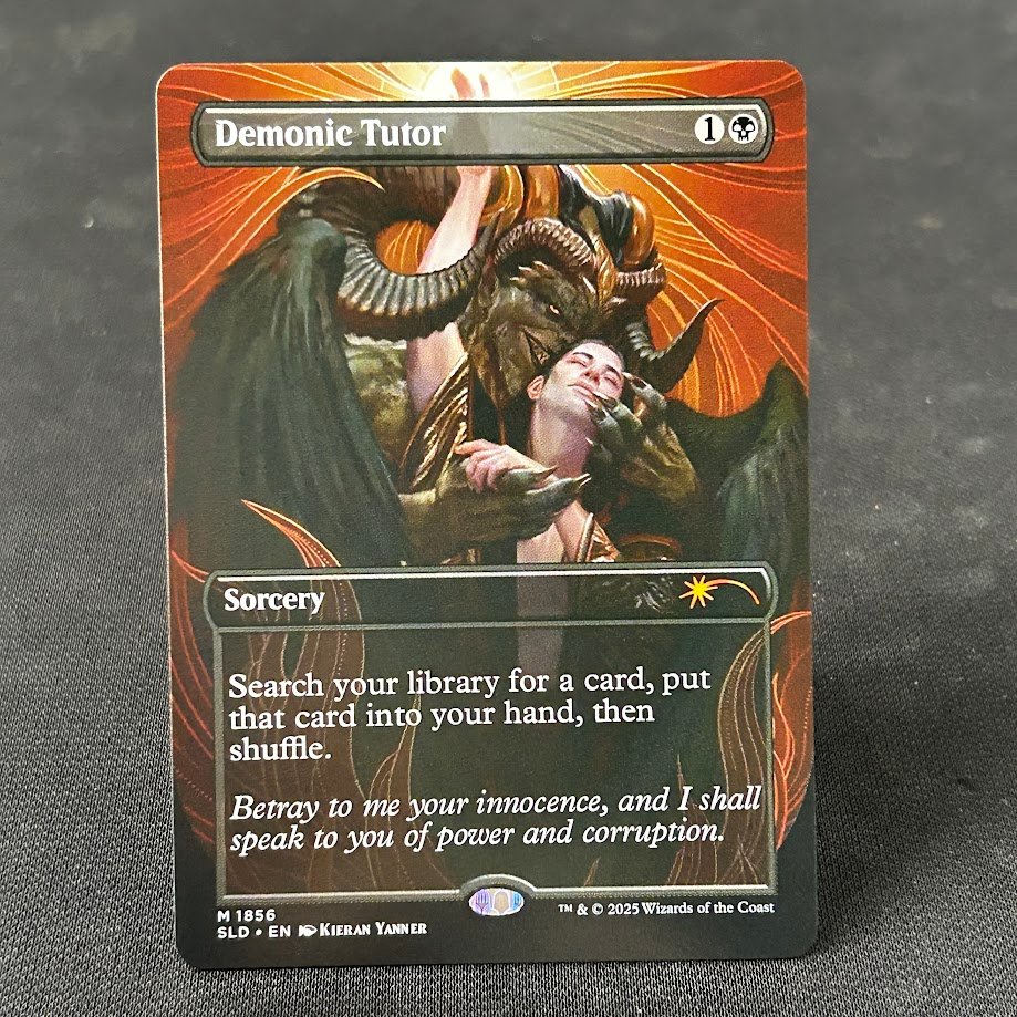 1-16-1.jpg Demonic Tutor SLD #1856 MTG Proxy Cards - Image 1