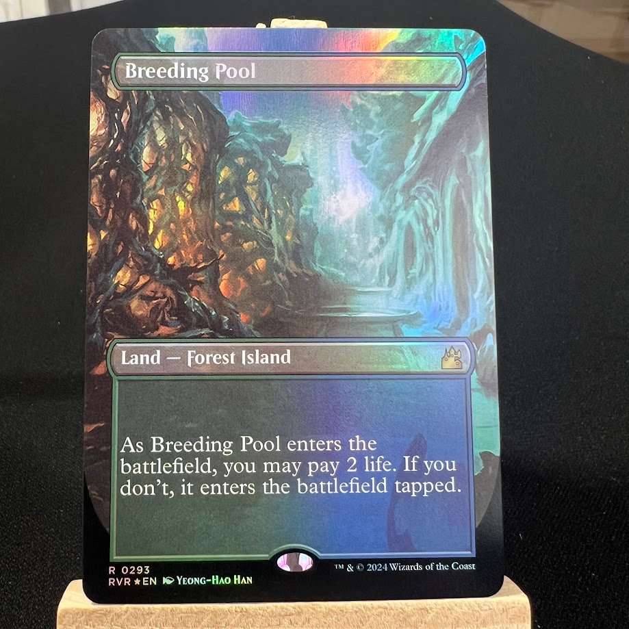 1-179.jpg Breeding Pool RVR Borderless Foil MTG Proxy Cards - Image 1