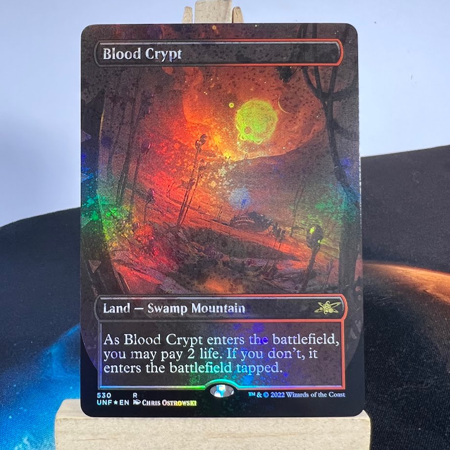 1-181.jpg Blood Crypt UNF Galaxy Foil MTG Proxy Cards - Image 1