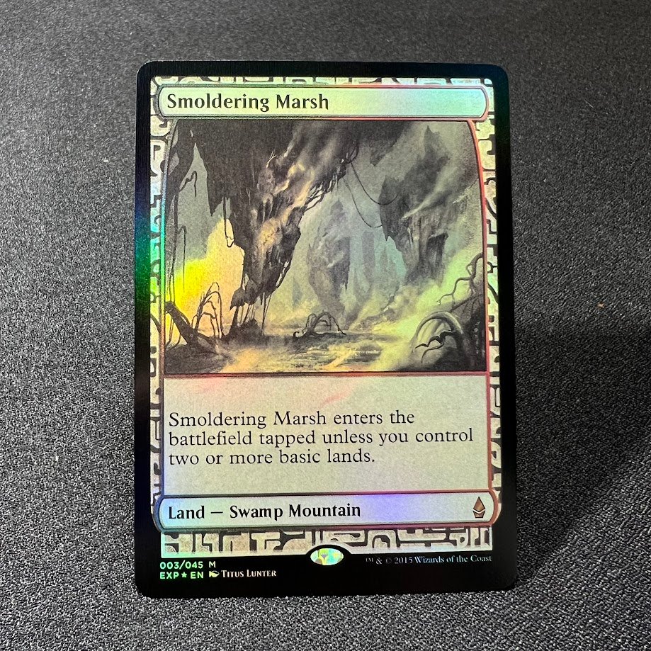 1-20.jpg Smoldering Marsh Foil MTG Proxy Cards - Image 1