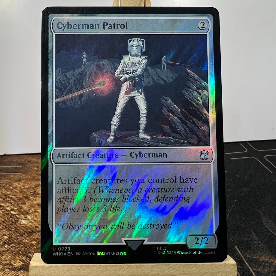 1-23.jpg Cyberman Patrol Foil MTG Proxy Cards - Image 1
