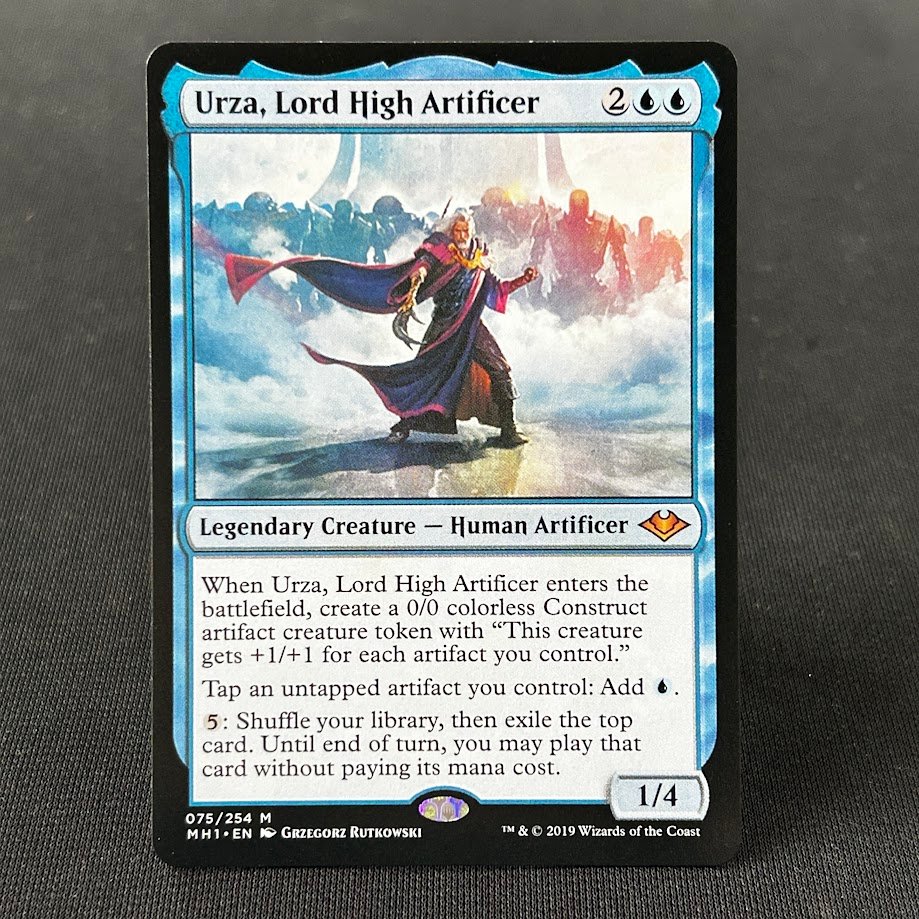 1-27-2.jpg Urza, Lord High Artificer MH1 holo MTG Proxy Cards - Image 1