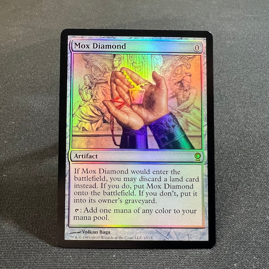 1-46.jpg Mox Diamond (FOIL) - From the Vault MTG Proxy Cards - Image 1