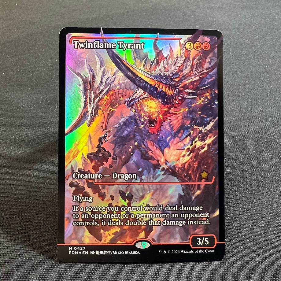 1-57.jpg Twinflame Tyrant #427 foil MTG Proxy Cards - Image 1
