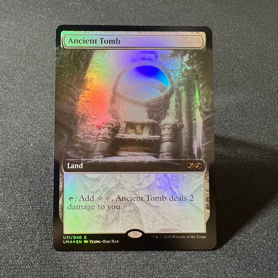 1-73.jpg Ancient Tomb Box Topper foil MTG Proxy Cards - Image 1