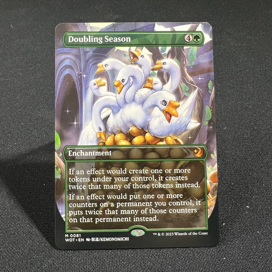 1-76-1.jpg Doubling Season WOT #81 MTG Proxy Cards - Image 1