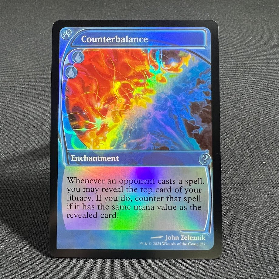 1-85.jpg Counterbalance MB2 foil MTG Proxy Cards - Image 1