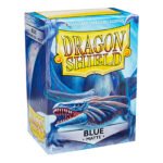 100 PCS/BOX Matte Blue Dragon Shield Cards Sleeves