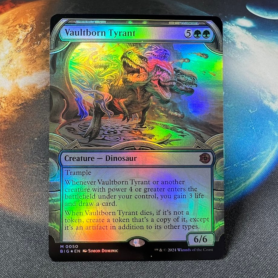 2-110.jpg Vaultborn Tyrant #50 foil MTG Proxy Cards - Image 1
