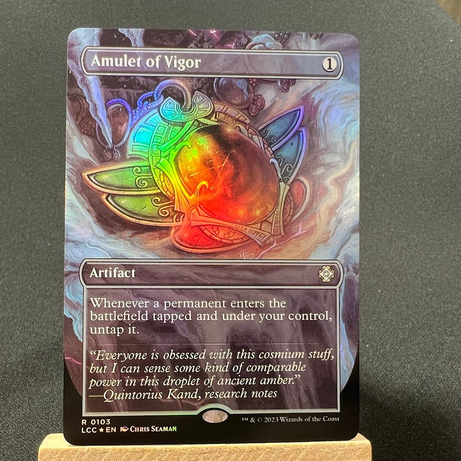 2-145.jpg Amulet of Vigor LCC foil MTG Proxy Cards - Image 1