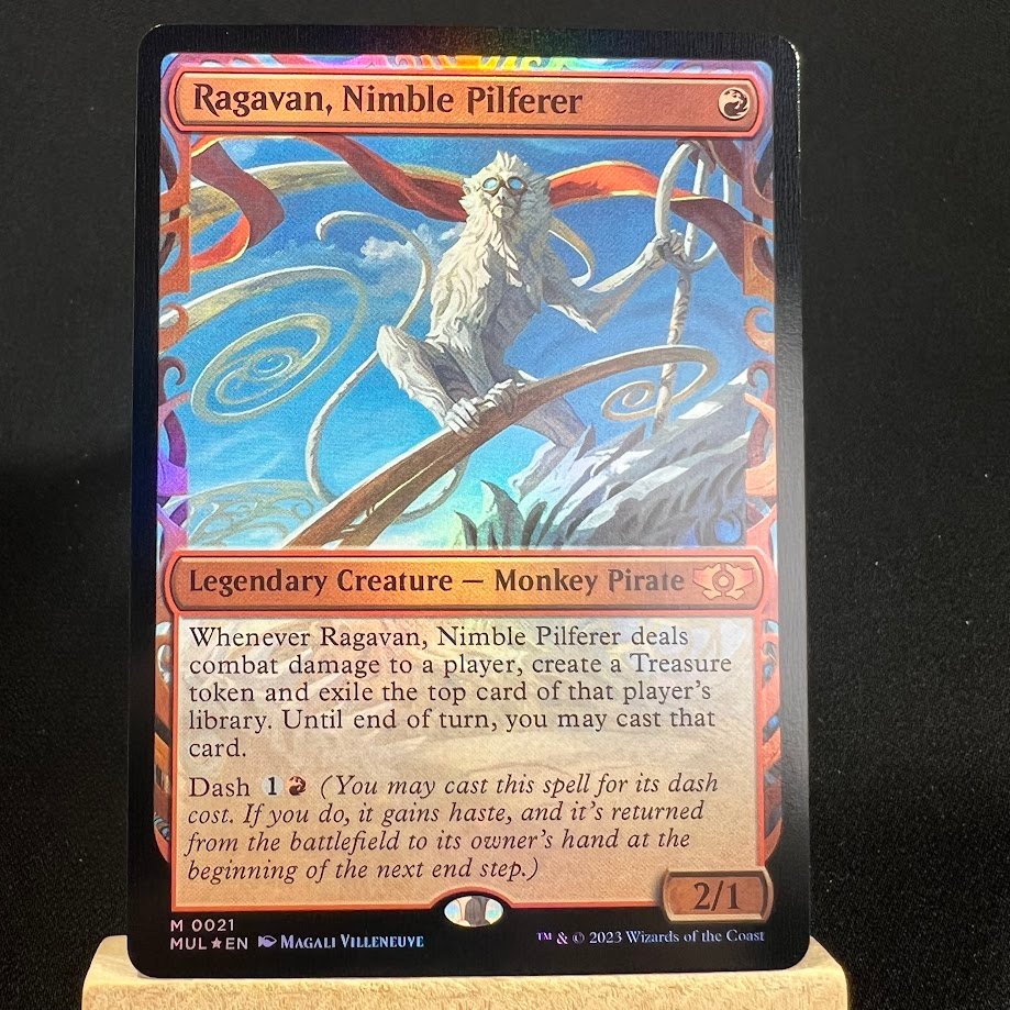 2-149.jpg Ragavan, Nimble Pilferer MUL 0021 Foil MTG Proxy Cards - Image 1