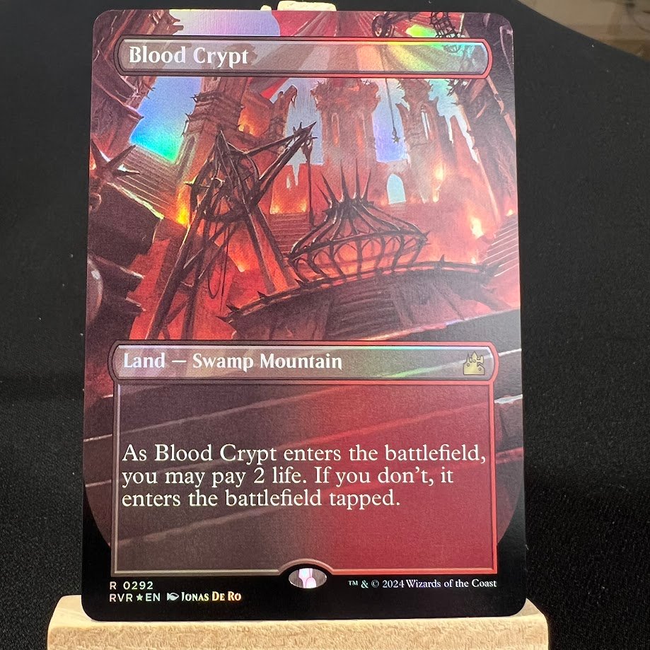 2-151.jpg Blood Crypt RVR Borderless Foil MTG Proxy Cards - Image 1