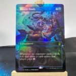 Rhystic Study 0071 foil WOT MH1 MTG Proxy Cards