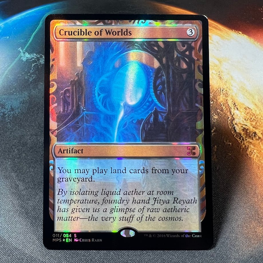 2-2-1.jpg Crucible of Worlds Foil MTG Proxy Cards - Image 1