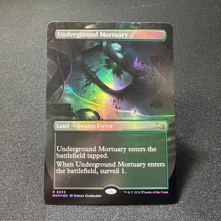 2-22.jpg Underground Mortuary borderless foil MTG Proxy Cards - Image 1