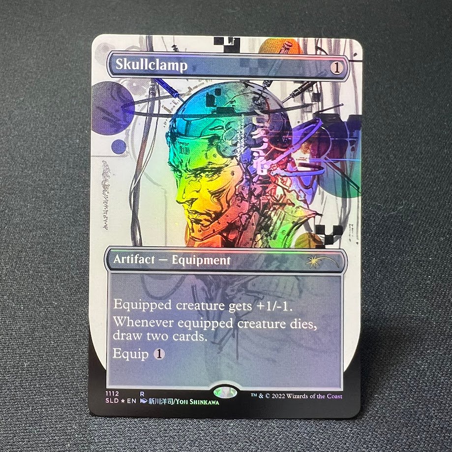 2-30.jpg Skullclamp SLD 1112 Foil MTG Proxy Cards - Image 1