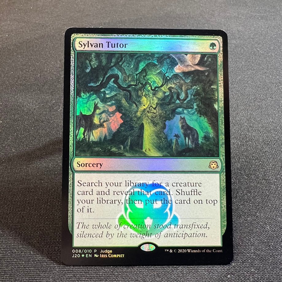 2-40.jpg Sylvan Tutor Judge 2020 Foil MTG Proxy Cards - Image 1