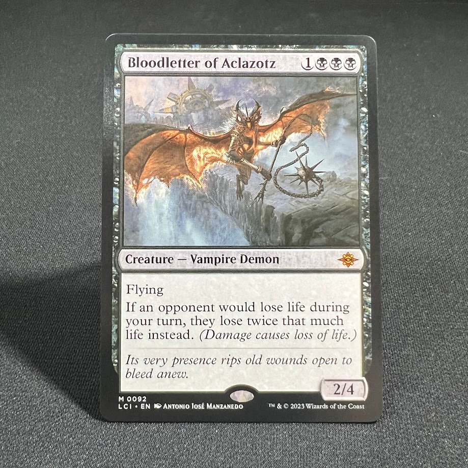 2-60-1.jpg Bloodletter of Aclazotz 0092 holo MTG Proxy Cards - Image 1