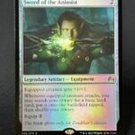 Sword of the Animist ORI Foil MTG Proxy Cards