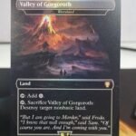 Valley of Gorgoroth (Wasetland) none foil MTG Proxy Cards