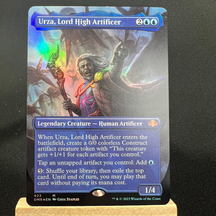 3-118.jpg Urza, Lord High Artificer (Extended Art) Foil MTG Proxy Cards - Image 1