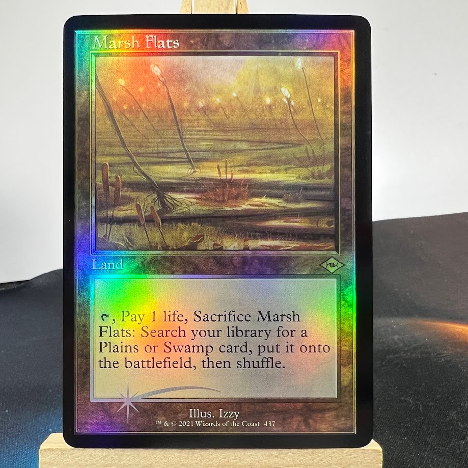 3-122.jpg Marsh Flats MH2 retro frame Foil MTG Proxy Cards - Image 1