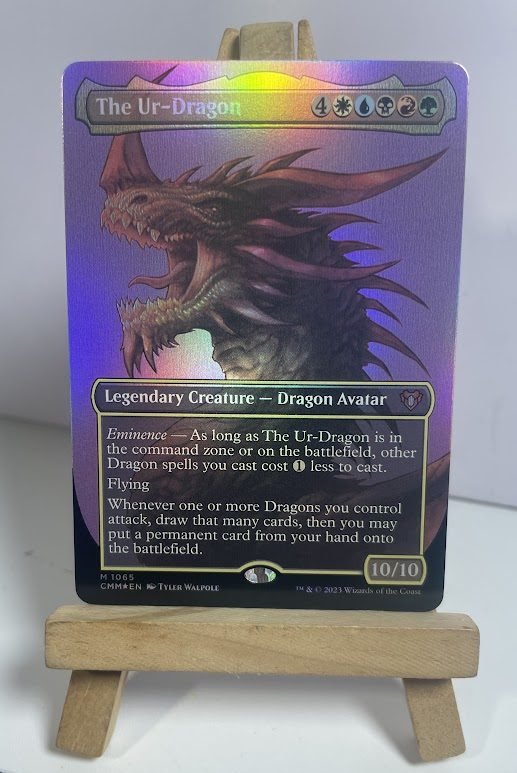 3-134-e1764313757734.jpg The Ur-Dragon CMM 1065 foil MTG Proxy Cards - Image 1