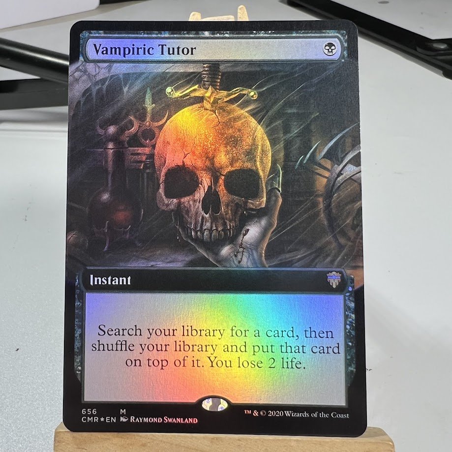 3-18-1.jpg Vampiric Tutor extend foil MTG Proxy Cards - Image 1
