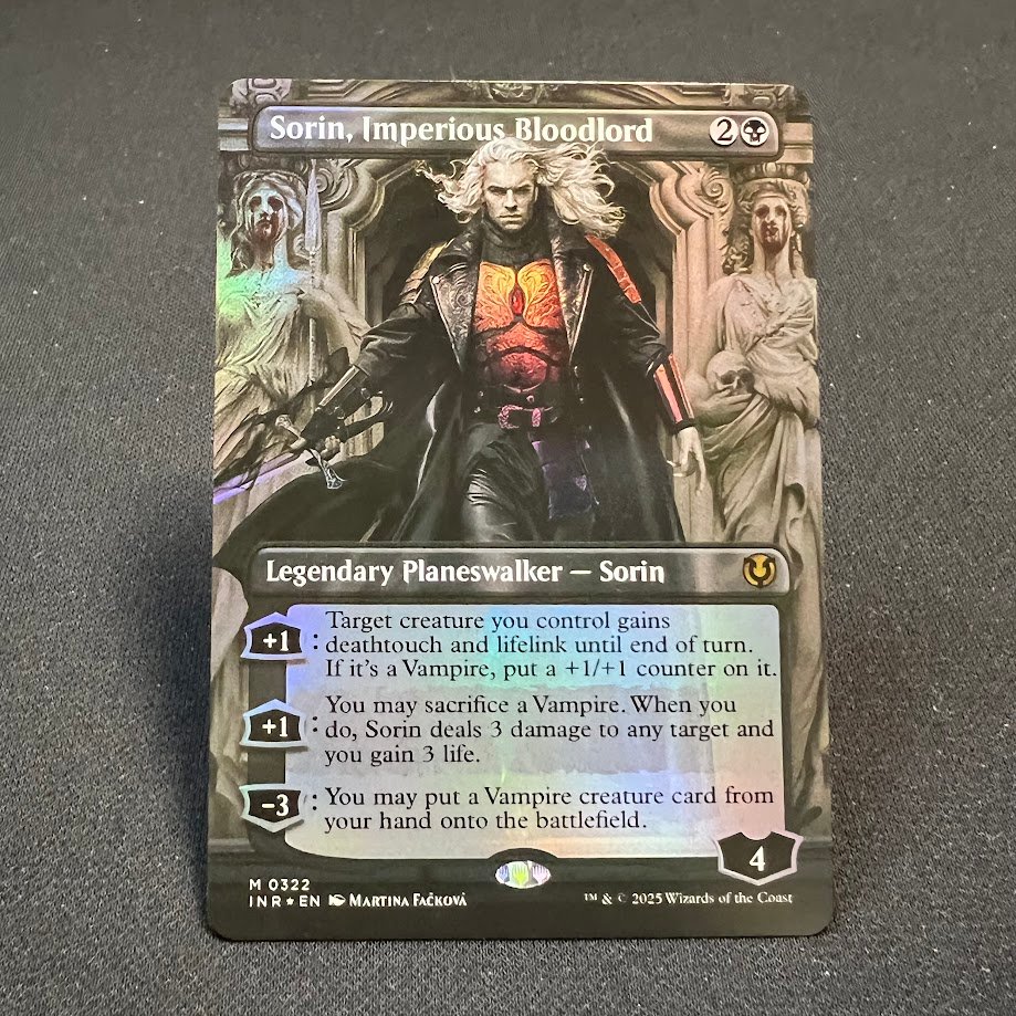 3-34.jpg Sorin, Imperious Bloodlord #322 foil MTG Proxy Cards - Image 1
