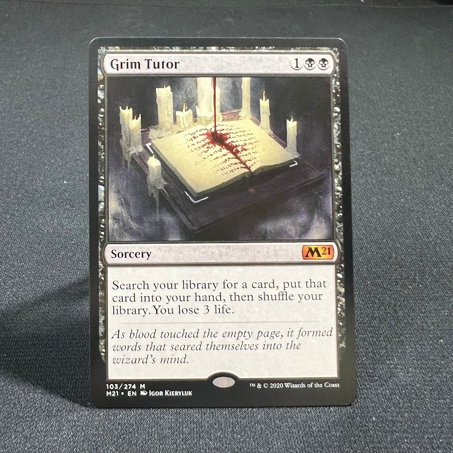 3-54-1.jpg Grim tutor M21 regular MTG Proxy Cards - Image 1