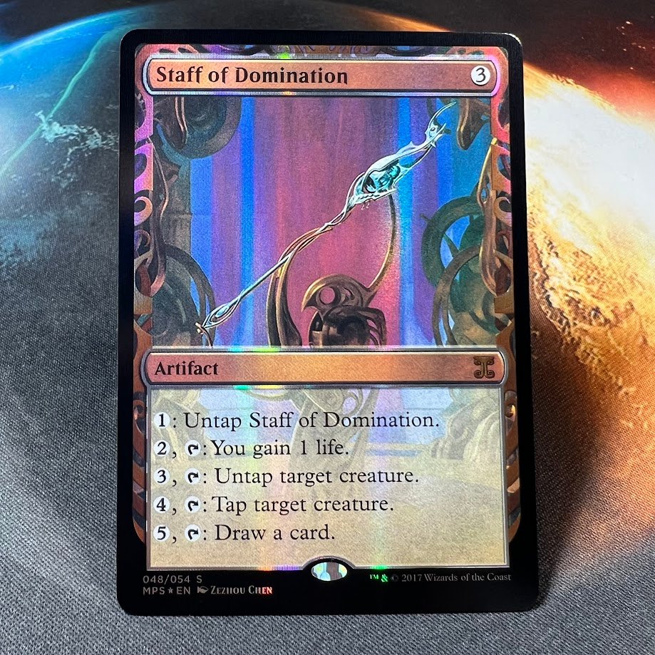 3-7.jpg Staff of Domination Foil MTG Proxy Cards - Image 1