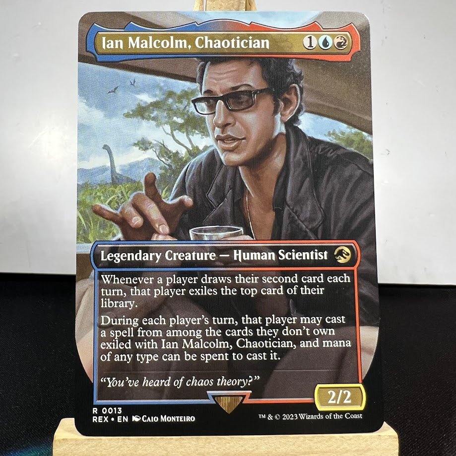 3-88-1.jpg Ian Malcolm, Chaotician MTG Proxy Cards - Image 1