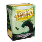 100 PCS/BOX Matte Emerald Dragon Shield Cards Sleeves