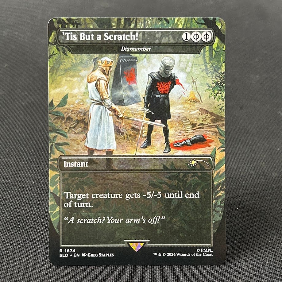 4-22-1.jpg Tis But a Scratch!(Dismember) MTG Proxy Cards - Image 1