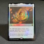Mox Amber foil MTG Proxy Cards