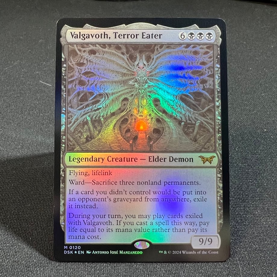 4-35.jpg Valgavoth, Terror Eater #120 foil MTG Proxy Cards - Image 1