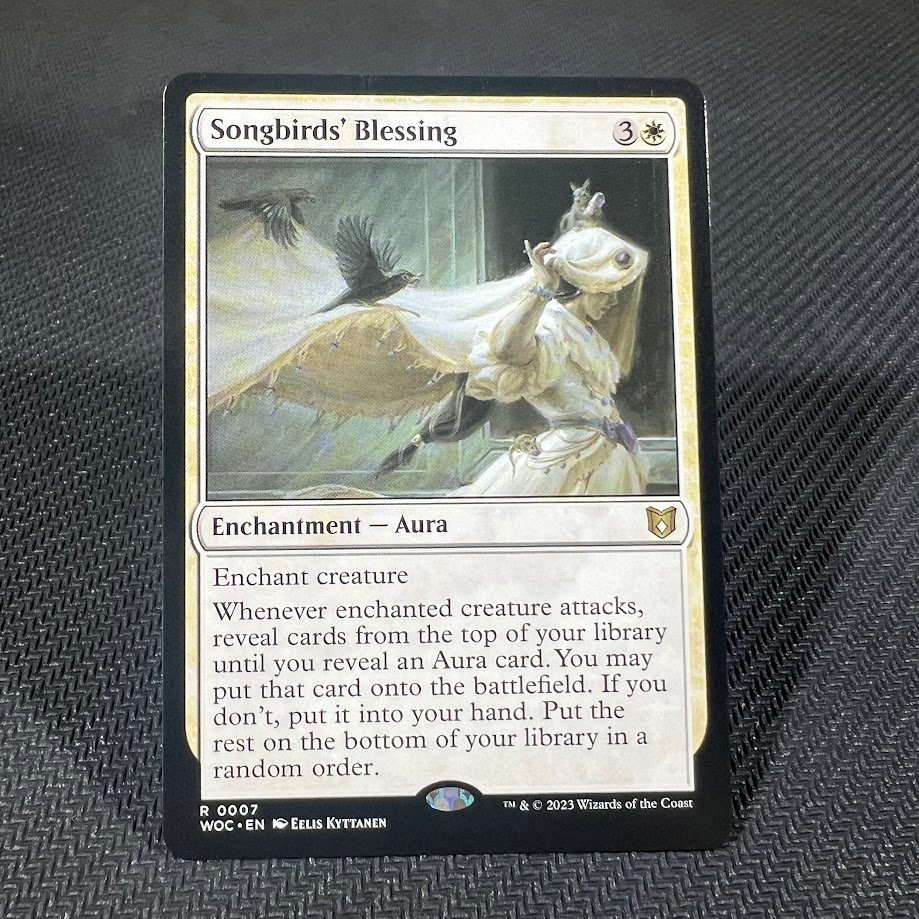 4-63-1.jpg Songbirds' Blessing #7 MTG Proxy Cards - Image 1