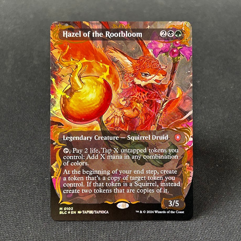 4-79-1.jpg Hazel of the Rootbloom #102 (raised foil) MTG Proxy Cards - Image 1