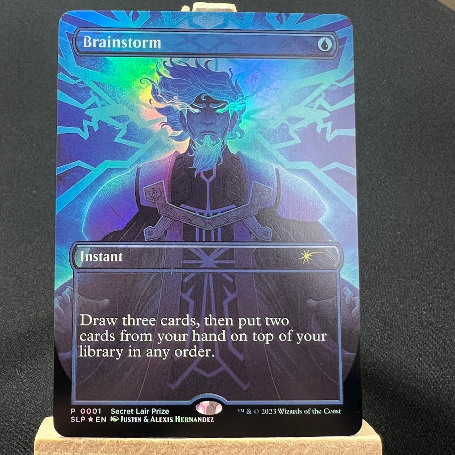 4-79.jpg Brainstorm SLP Foil MTG Proxy Cards - Image 1