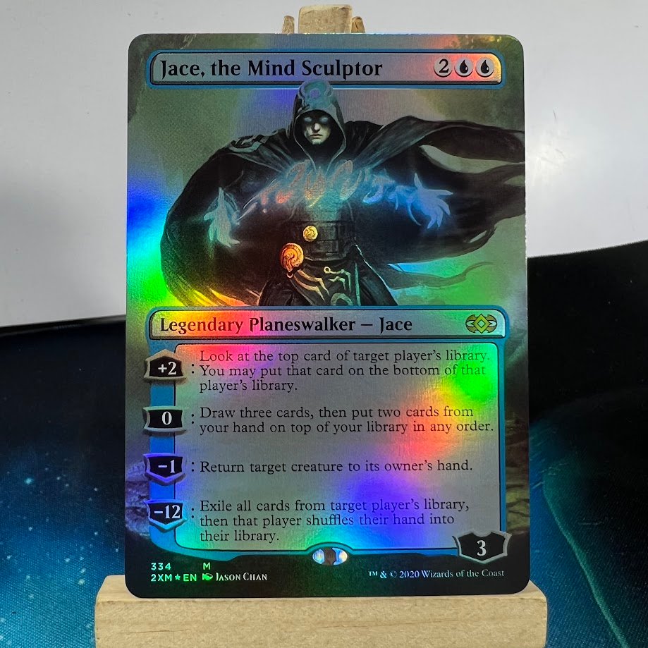 4-87.jpg Jace, the Mind Sculptor 2xm box topper foil MTG Proxy Cards - Image 1
