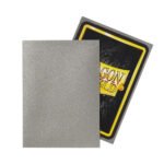 100 PCS/BOX Matte Silver Dragon Shield Cards Sleeves - Image 3