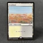 Scrubland 30th holo MTG Proxy Cards