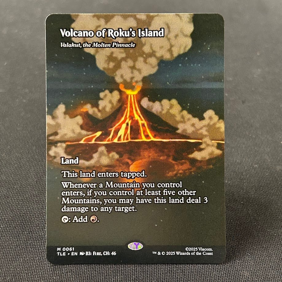 5-16-1.jpg Volcano of Roku's Island(Valakut, the Molten Pinnacle)#61 MTG Proxy Cards - Image 1