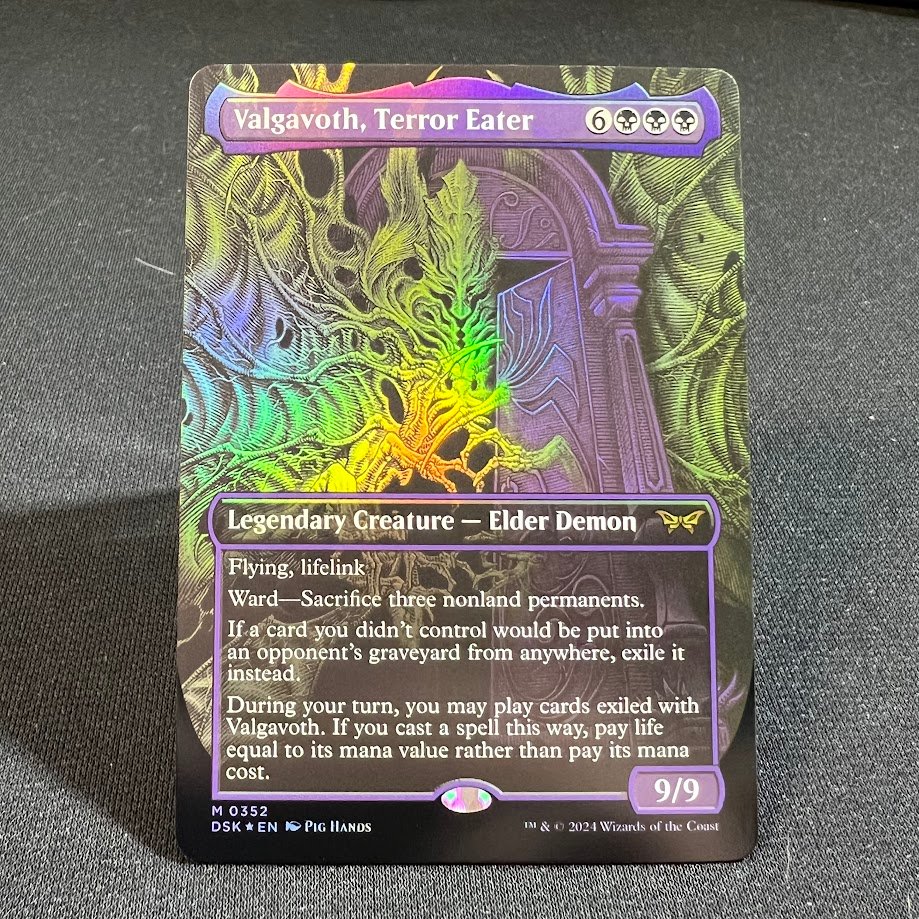 5-22.jpg Valgavoth, Terror Eater #352 foil MTG Proxy Cards - Image 1